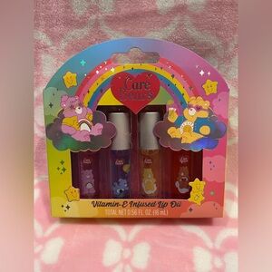 4 pack of Care Bears Lip Oils! 🧸🌈